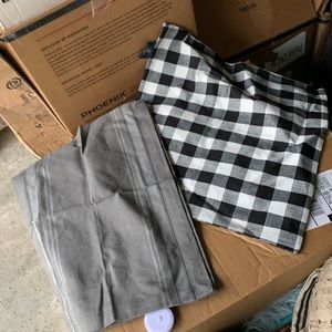 3 piece throw pillow covers